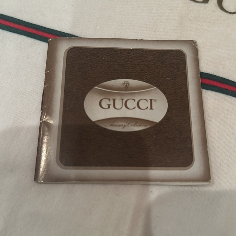 Gucci vintage 1985 GG Accessory Collection dust bag and catalog - Picture 3 of 9